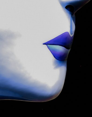 Blue Lips Lady