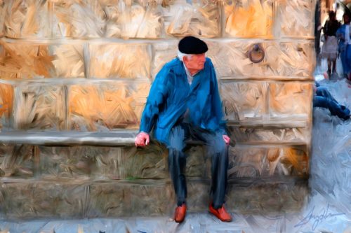Man on the Corner